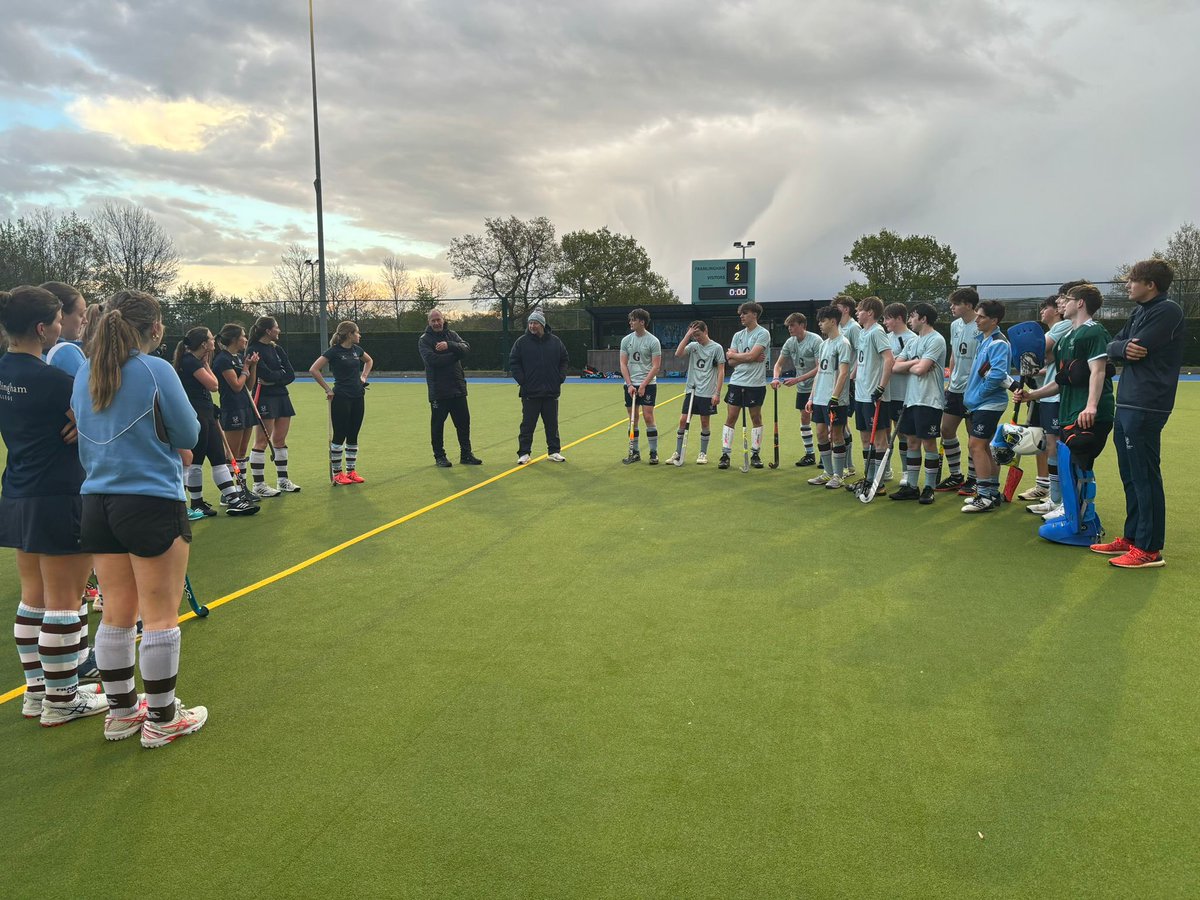 Hockey: The end of the 2023/2024 Hockey season and possibly the last competitive game on this Inskips turf! For the record the Boys beat the Girls 4-2! The series each year must be a tie now. Always close! Well done all the students across all teams and year groups. Sept2024 💭