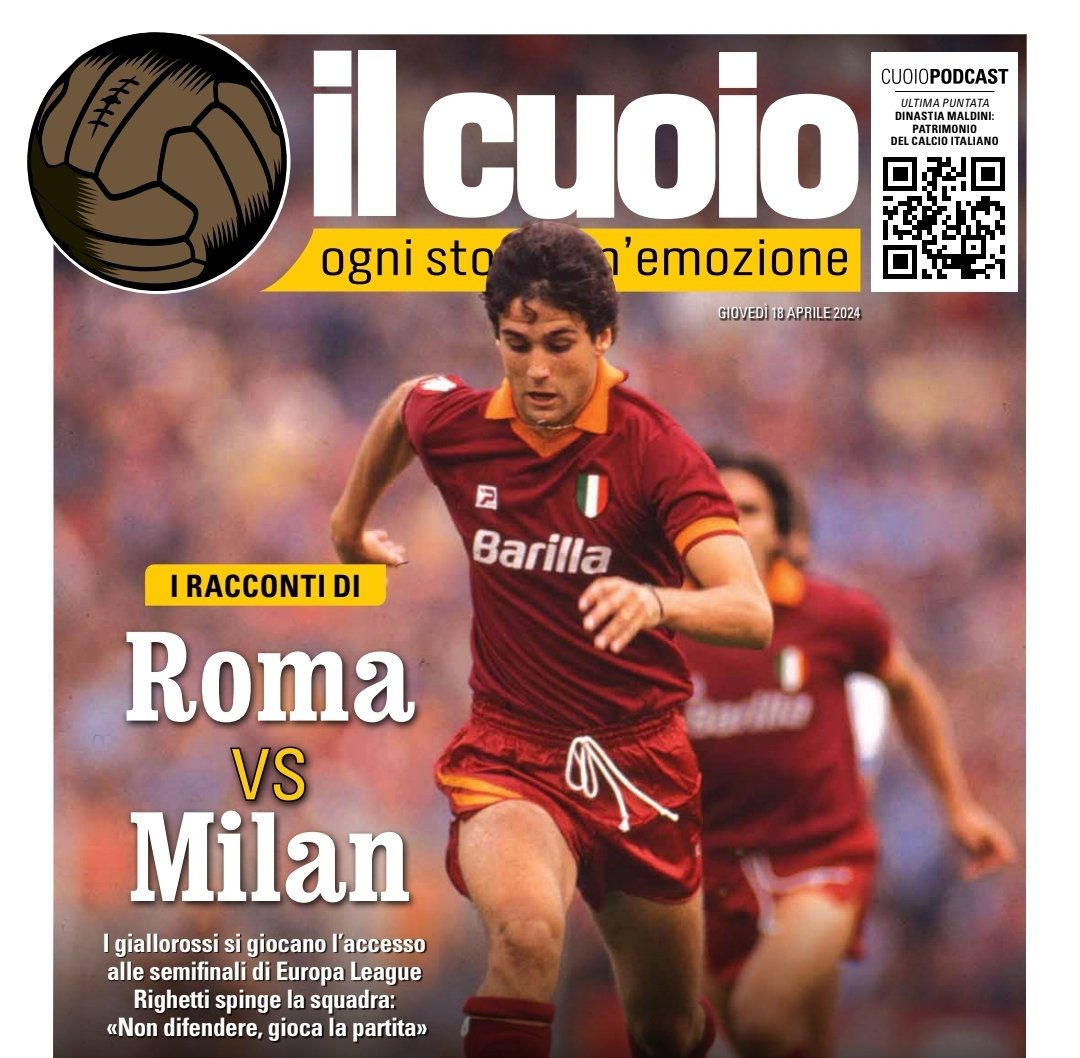 Tutto quello che c'è da sapere sulla storia di #romamilan si trova oggi in edicola con Il Cuoio, all'interno del #CorrieredelloSport