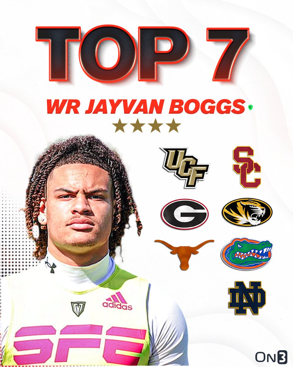 🚨NEWS🚨 4-star WR Jayvan Boggs is down to 7 schools, he tells @ChadSimmons_‼️ Read: on3.com/news/4-star-wr…