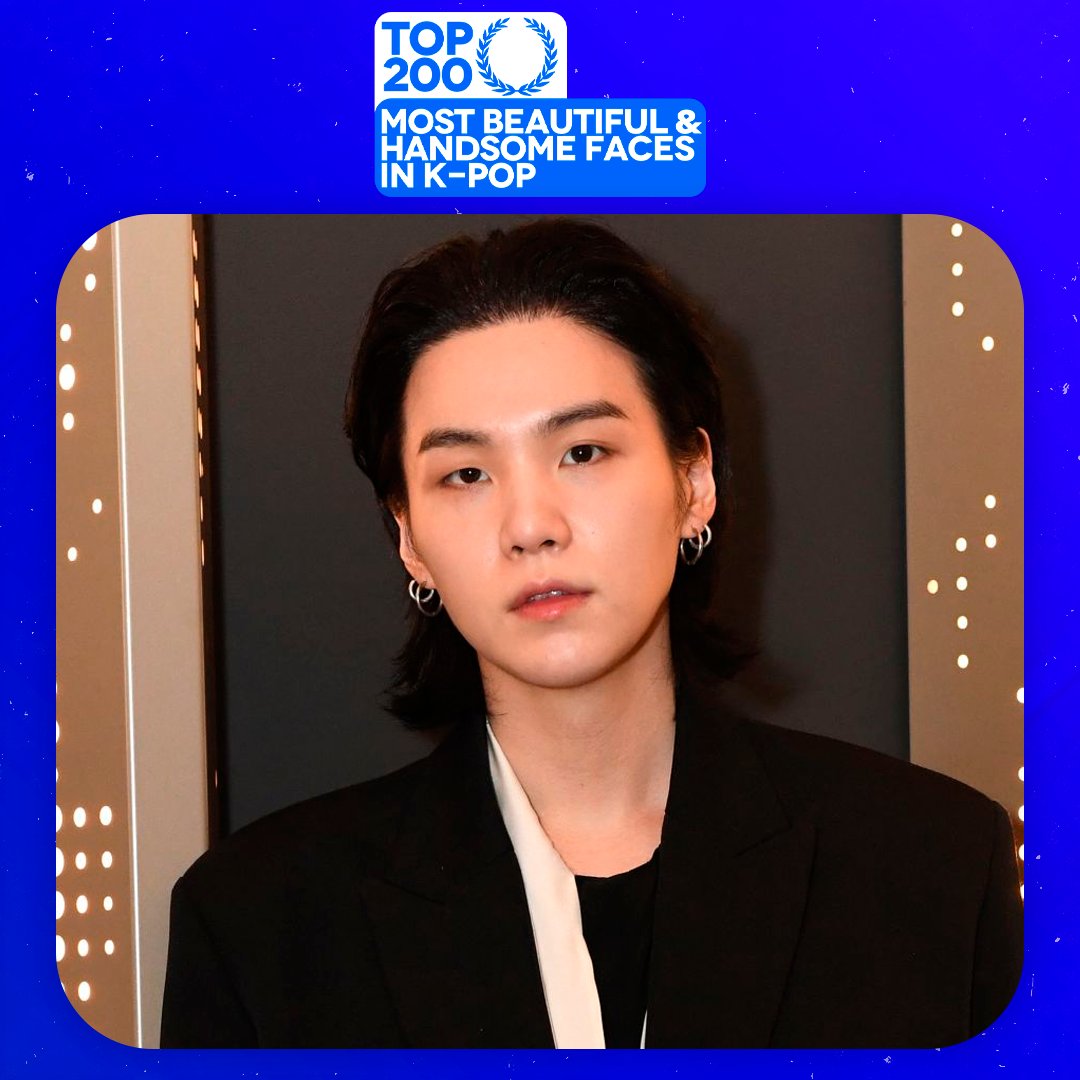 SUGA (#BTS) is being nominee in the TOP 200 – Most Beautiful &amp; Handsome Faces in K-POP!

🚨 LAST 3 DAYS TO VOTE!
🔗 VOTE: dabeme.com.br/top100/