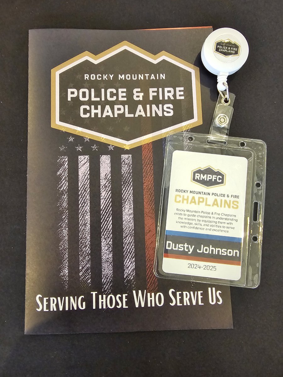 Enjoyed attending @RMPFChaplains Annual Mtg today. It was insightful to learn about how our #EmergencyResponders are being supported by chaplains. Thank you to all of our chaplains who humbly serve those who serve us. @dusty4colorado
#PoliceChaplains #FireChaplains #MentalHealth