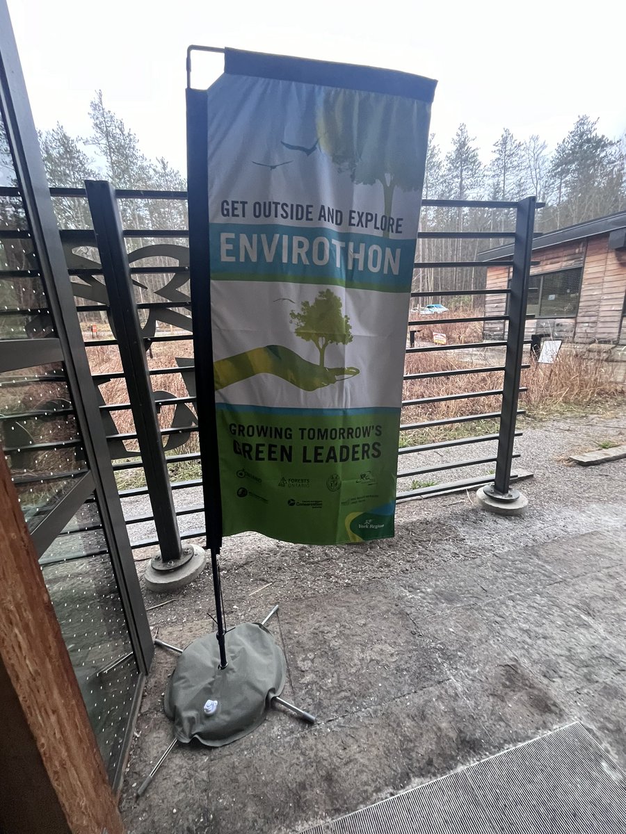 gfalzone22's tweet photo. Great day of learning and competition at the York Region Envirothon today! 
5 teams from @YCDSB high schools tested their knowledge in various environmental topics including Aquatics, Forestry, Soils and Wildlife! @FrBressaniCHS @PathwaysYCDSB #experientiallearning #ICEChallenge https://t.co/9TcFpiKWSt