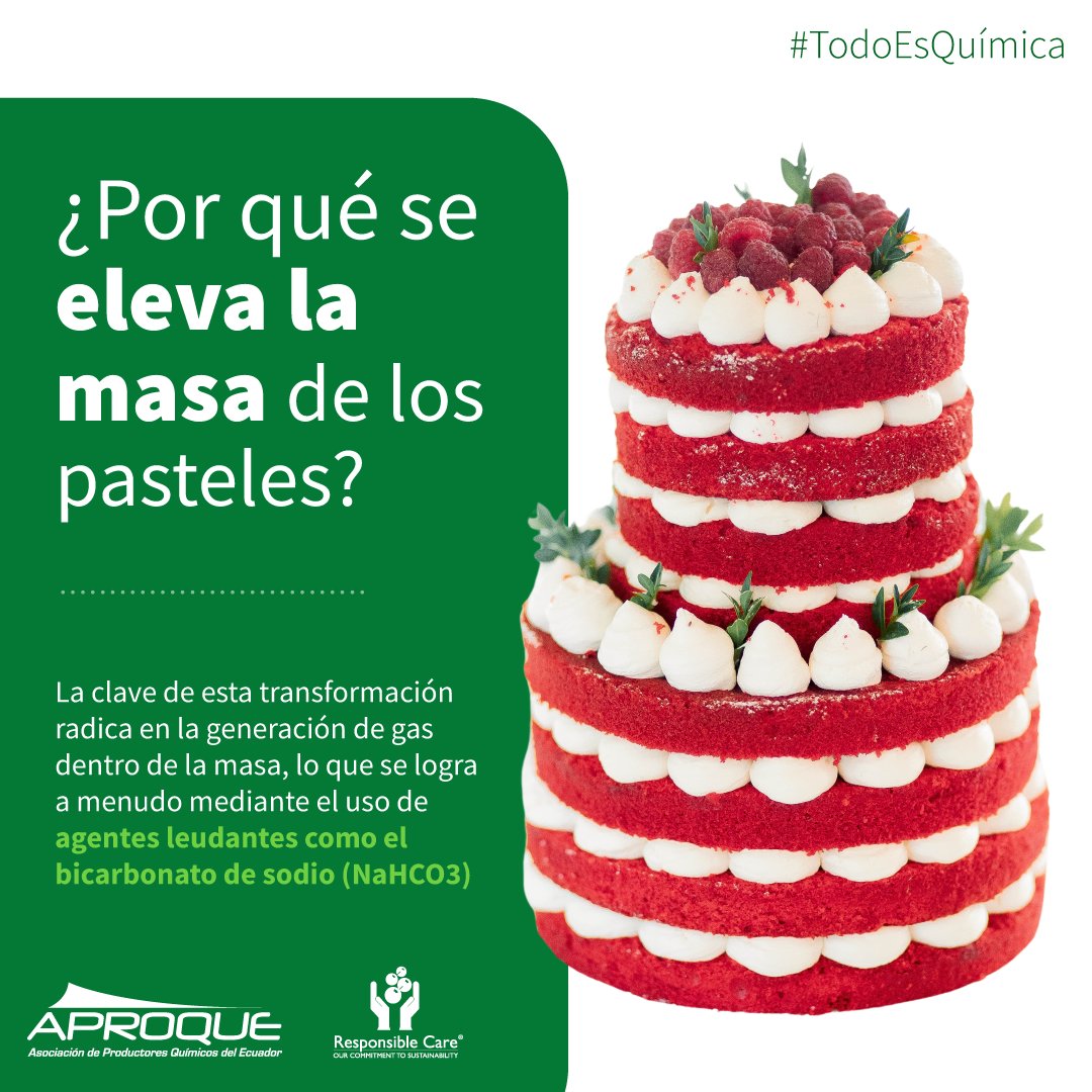 aproquerc's tweet photo. ¿Alguna vez te has preguntado cómo un simple pastel se convierte en una delicia esponjosa y suave? 🍰 Detrás de cada mordisco que disfrutas, hay una fascinante historia de química en acción.

Descúbrela… https://t.co/9l70kEQcTe