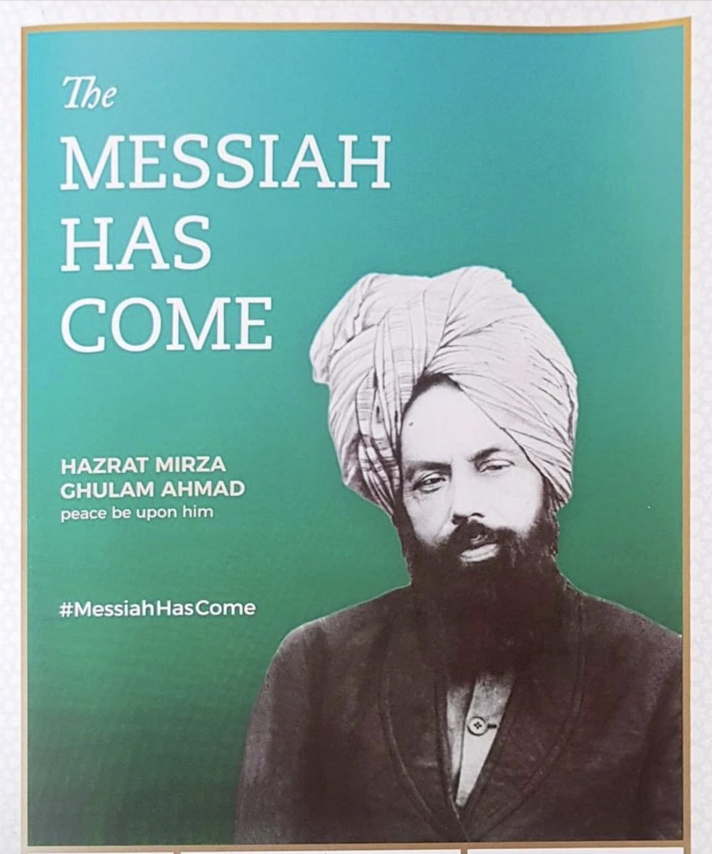 Messiah Has Come ! Muslims for peace - True Islam is destined for the end times with the reformer to come in the latter days. Islam means Peace and Muslim is the one with which everyone is safe. To learn about Islam do connect with us on Facebook facebook.com/share/PuDiwQ11…