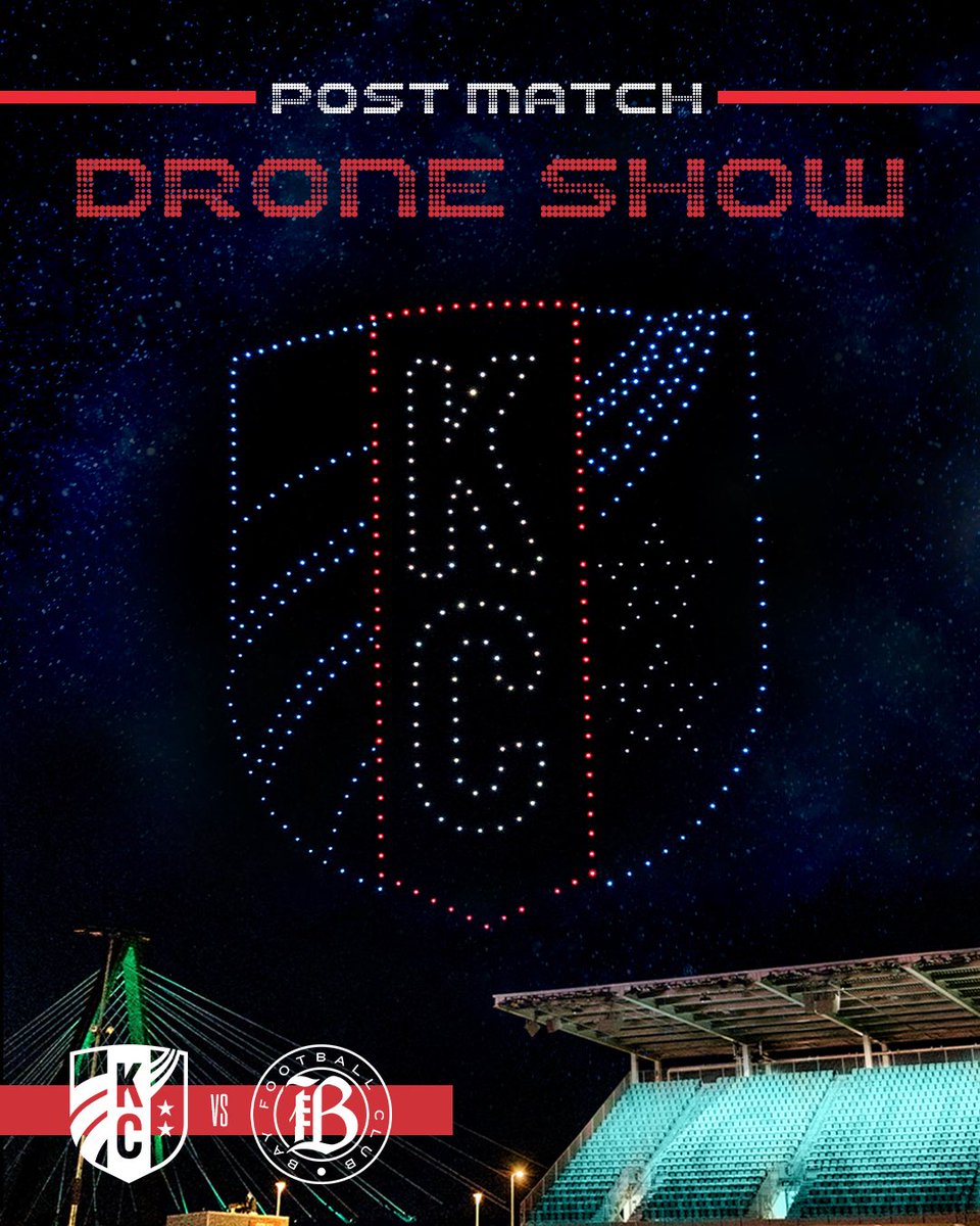 Under the lights Saturday in a couple of ways 👀 Join us for a post-match drone show at 8:30PM after we face Bay FC ✨