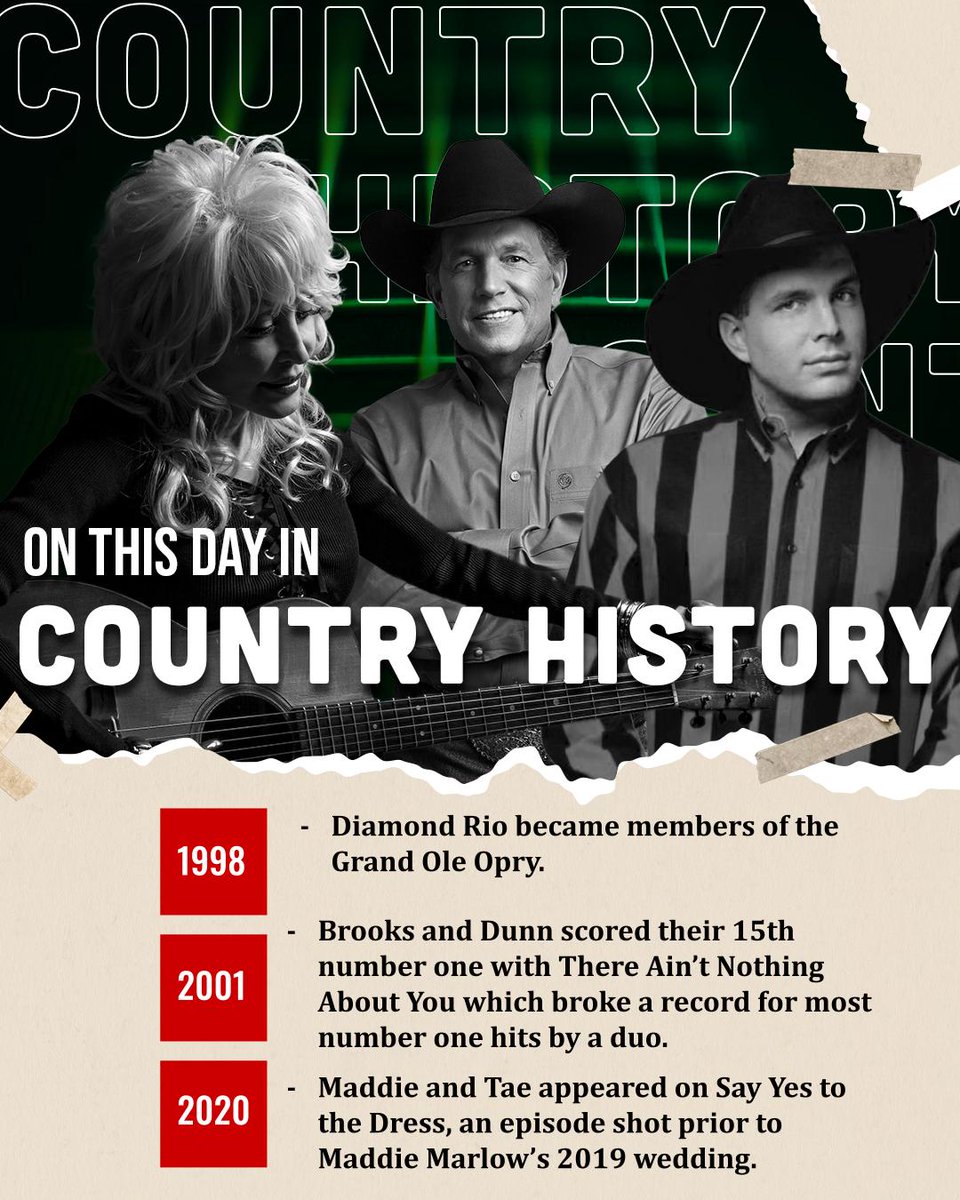 Howdy y'all! Welcome to a Throwback Thursday, enjoy this edition of On This Day In Country Music History! Enjoy! 🐸☕