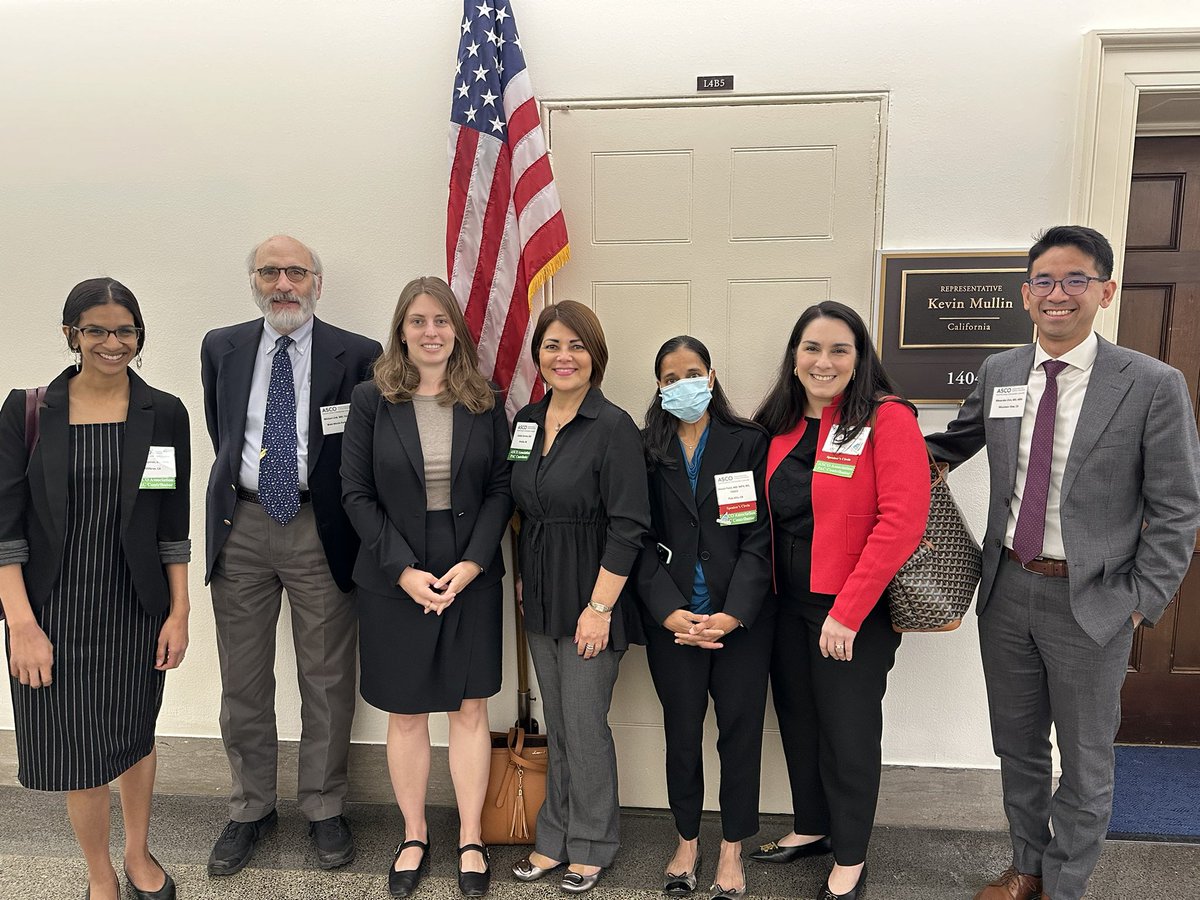 ✅ Successful day in #CapitolHill today for this #BayArea @ASCO advocates crew & our #PuertoRico partners! Grateful to have an engaging conversation with Kate Adams - Chief of Staff of @RepKevinMullin - about #DrugShortages and how those affect people living with #Cancer…
