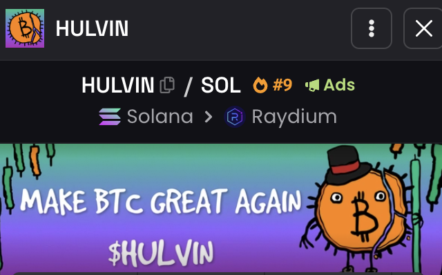 Seems that normies are starting to get something... Let them know in the comments. $HULVIN.