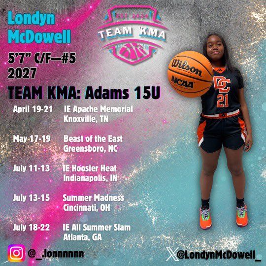 Ready for this weekend, Let’s go‼️‼️‼️@Teamkma24 @Assist_U_ @DCHSWBB