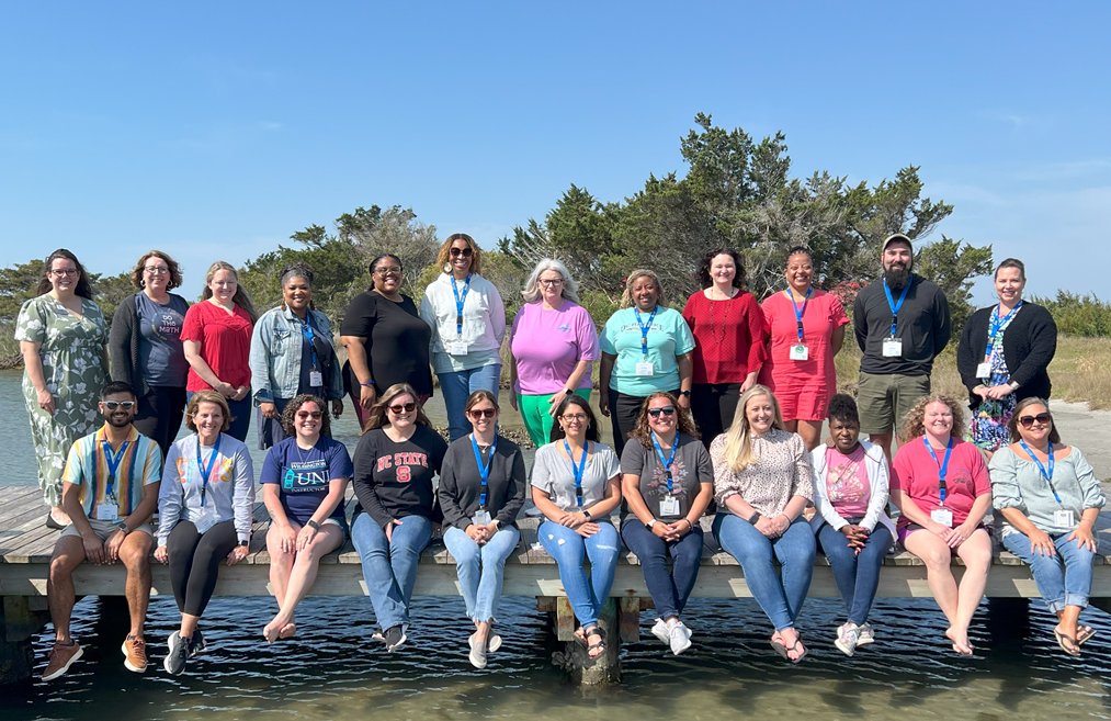 NCCATNews's tweet photo. Excited to host the Secondary Math Leaders at #NCCAT Ocracoke! This program brings together math educators across NC to lead learning initiatives in their districts and regions. Thank you to these educators for all that you do! #MathLeaders #EducationImpact https://t.co/Gl4kn1KULr