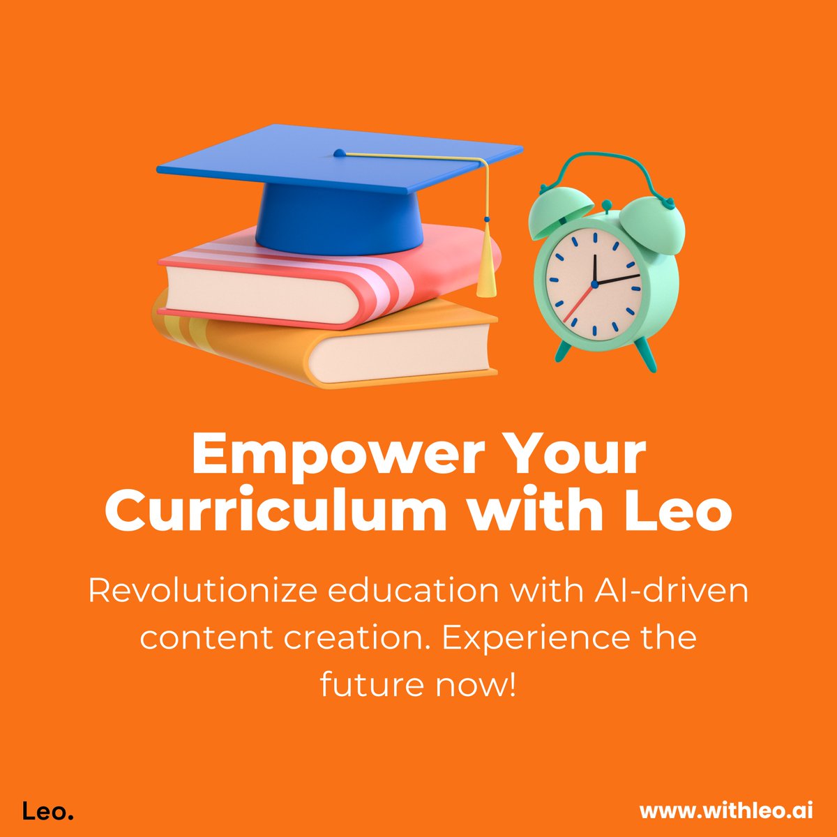 Leo: AI companion for curriculum development, crafting dynamic, personalized educational content. Visit withleo.ai for more.

#AI #edtech #education #teaching #AIinEducation #TeacherTools #TeachingAssistants #EducationalAI