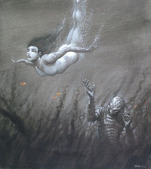 'Creature from the Black Lagoon' by James O'Barr.