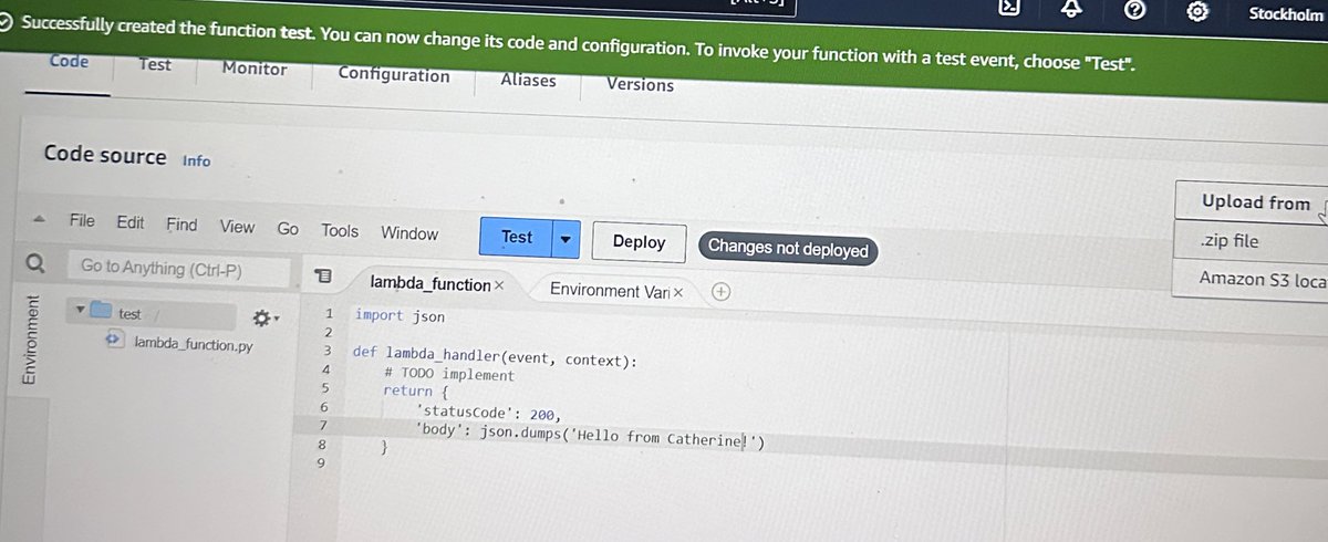 Day-17 of #100daysofcloudchallenge and today I did AWS LAMDA INTRODUCTION. 
 Here are few things I learnt 

1. Serverless Computing: AWS Lambda is a serverless compute service, allowing you to run code without managing servers.
#cloud
#DevOps 
#AWS