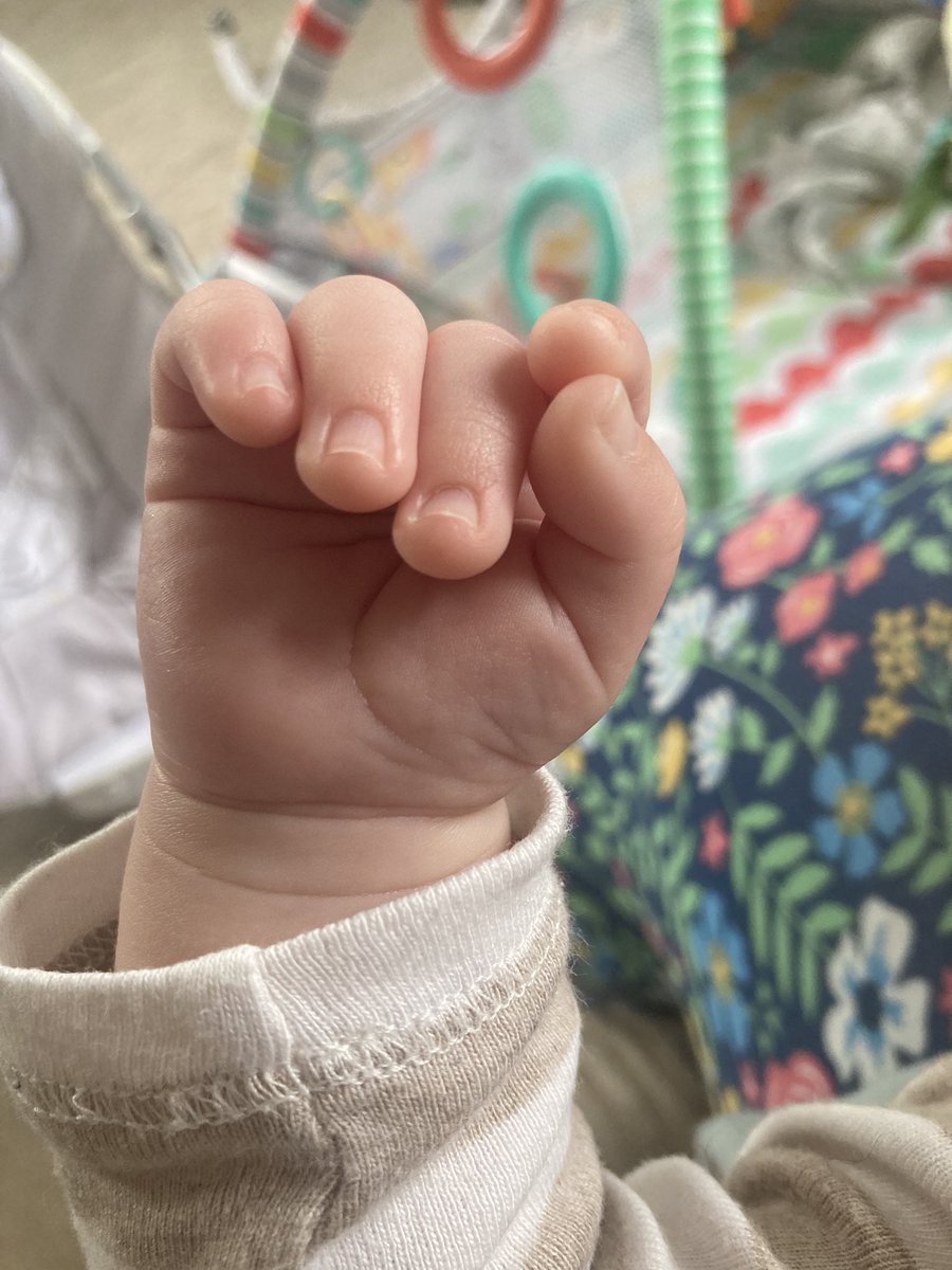 rachaelash12's tweet photo. Celebrating the wins today, felt like our first normal day in 10weeks😊 No major screaming, smiles, roast for dinner&missed the witching hour, more of this please! #babyhenry #ohjack https://t.co/Ty8e657fQP