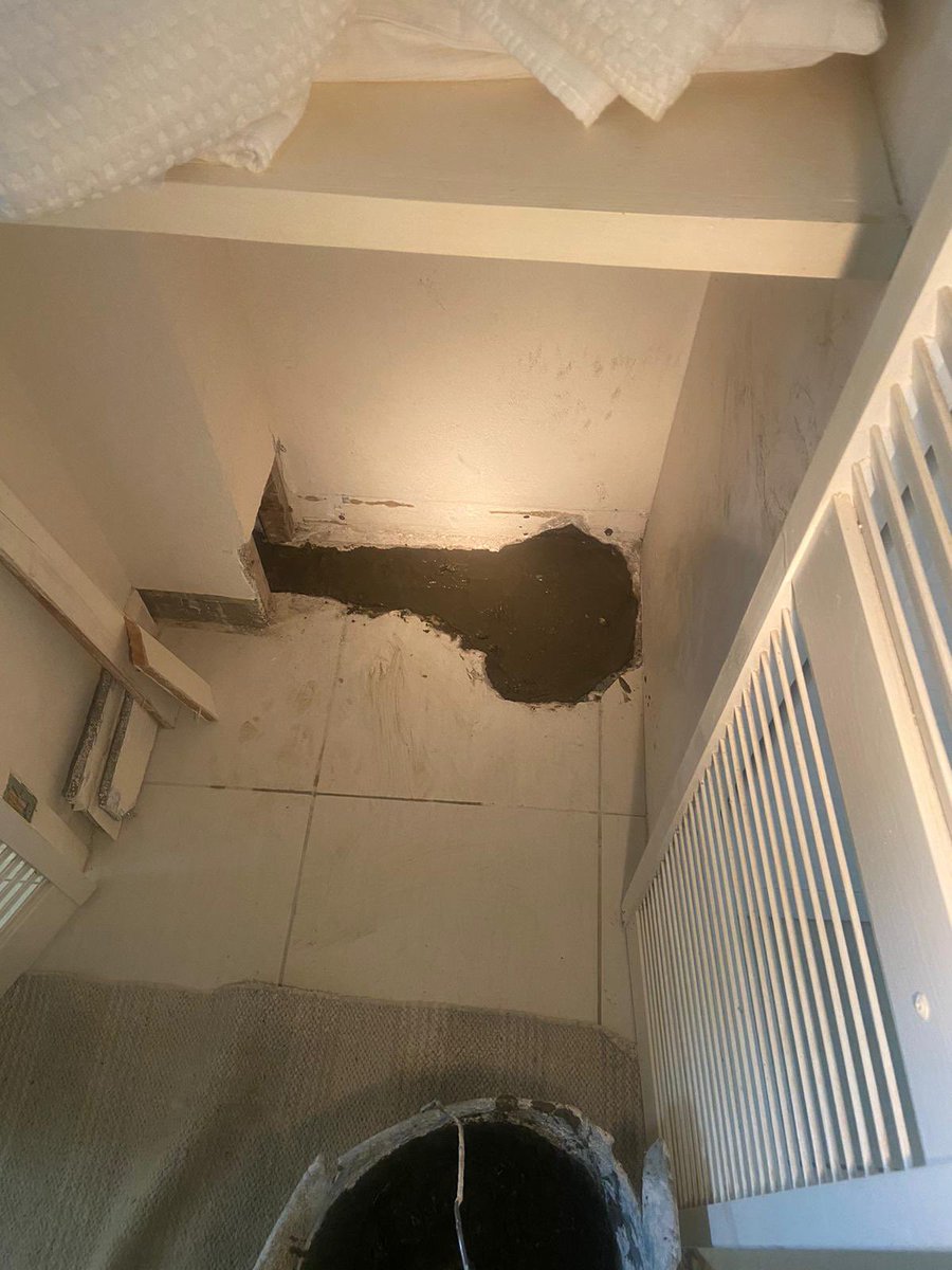 Water leaking through the kitchen ceiling?! 🤯 We got you covered 🧑🏾‍🔧 262-9109 #leakdetection