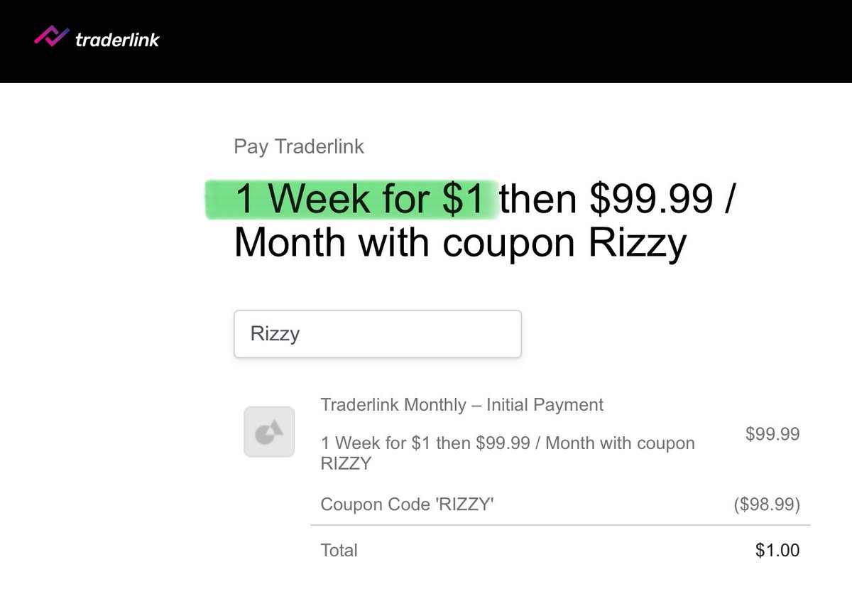 RichieRiiicch's tweet photo. TRY @traderlinkapex FOR YOURSELF 🫡
1.) CLICK HERE: https://t.co/DotBpQIPwK ⬅️
2.) USE COUPON CODE: RIZZY ⬅️
$SPY $SPX
CHECK OUT ALL THE EDUCATION AS WELL 🎥
@sheentrades @TLGianni SHOUTOUTS FOR BUILDING THESE AMAZING TOOLS FOR **YOURSELVES** & SHARING WITH THE WORLD https://t.co/scm9AXJTpx