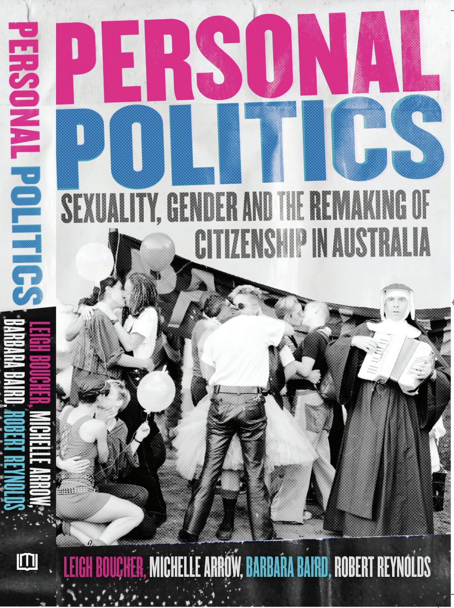 Yay! You can pre-order our new book, 'Personal Politics: Sexuality, Gender and the Remaking of Citizenship in Australia' from the @MonashPub website - pub. date June 1 2024: publishing.monash.edu/product/person…