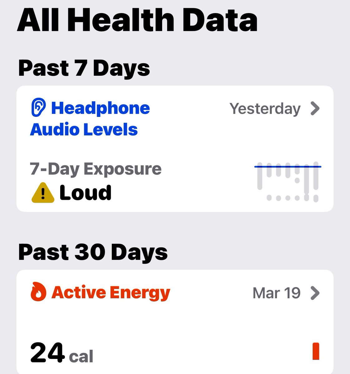 I’m up to 24 calories but I can’t hear anything. Thanks for the message!