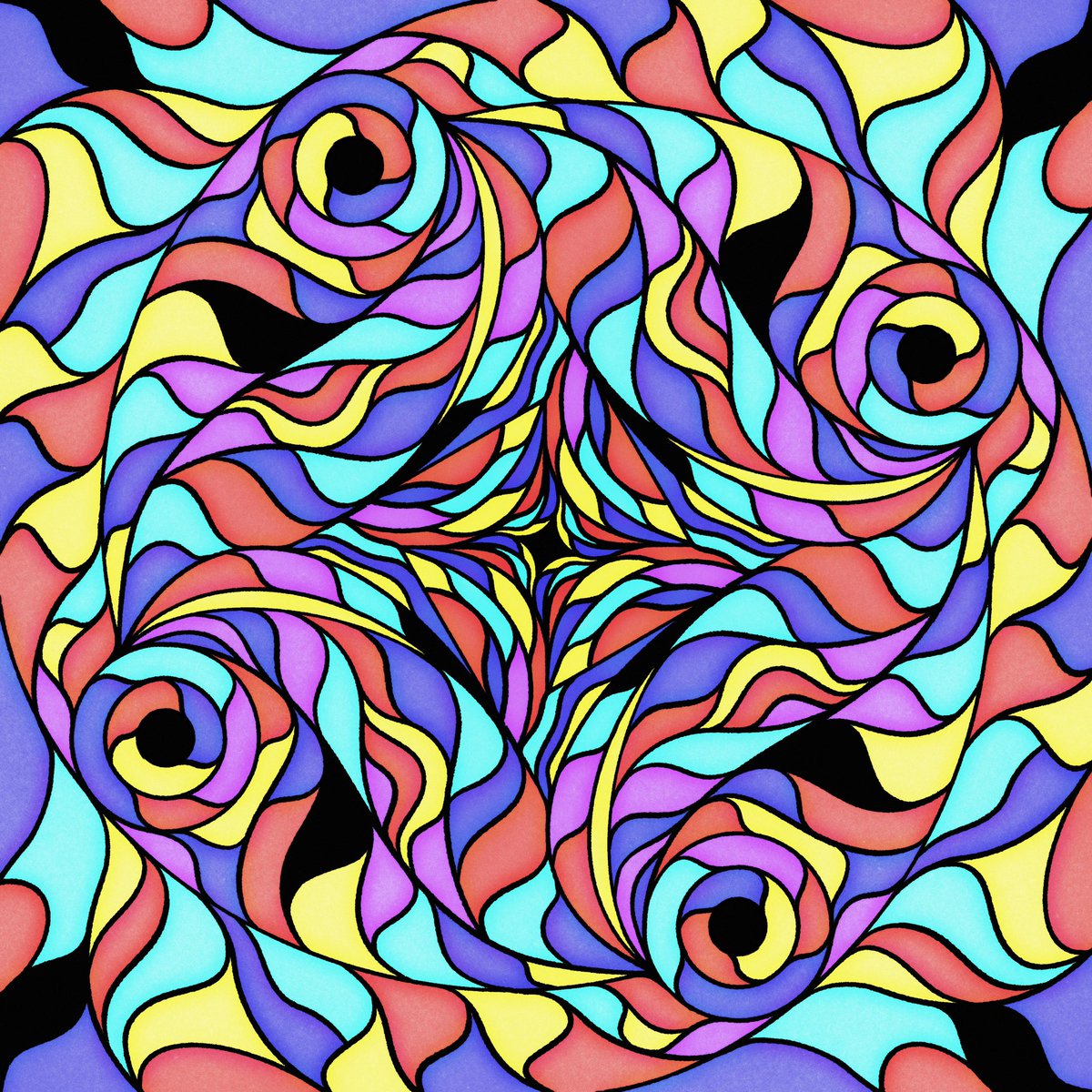 teyleen_'s tweet image. abiogenesis 04.17.24 #abstractpattern