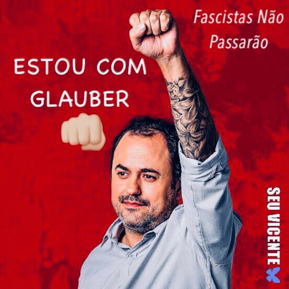 @jgsanguineto SOMOS TODOS GLAUBER BRAGA!👍