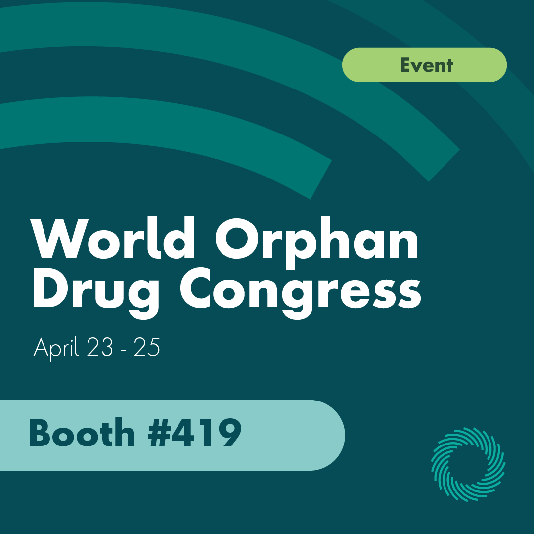 We're looking forward to #WODC next week. Stop by booth #419 anytime during the meeting to meet with us and learn about our solutions to advance precision medicine. #genetictesting #RWD #rarediseases