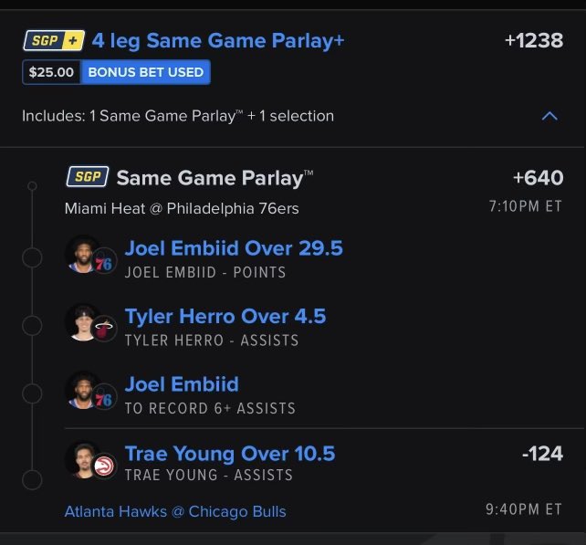 Using @hofbets Parlay Optimizer to create a bet for today! Getting some value with the Last 5 on these 4 legs! Use my code: “PBAE” for 50% off your first month! Link: hof-bets.app.link/pbae