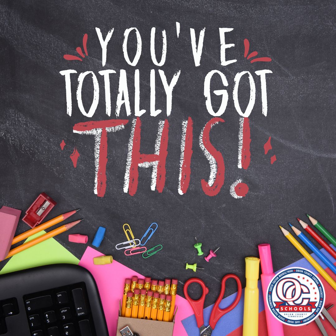 🌟 Hey Obion County School Parents!

📣 Quick Reminder: We're halfway through testing week, and your support is crucial! Take a moment to check in with your student today. Encourage your student to get outside this evening and enjoy some fresh air!
#TestingWeek #ParentPower 🏫