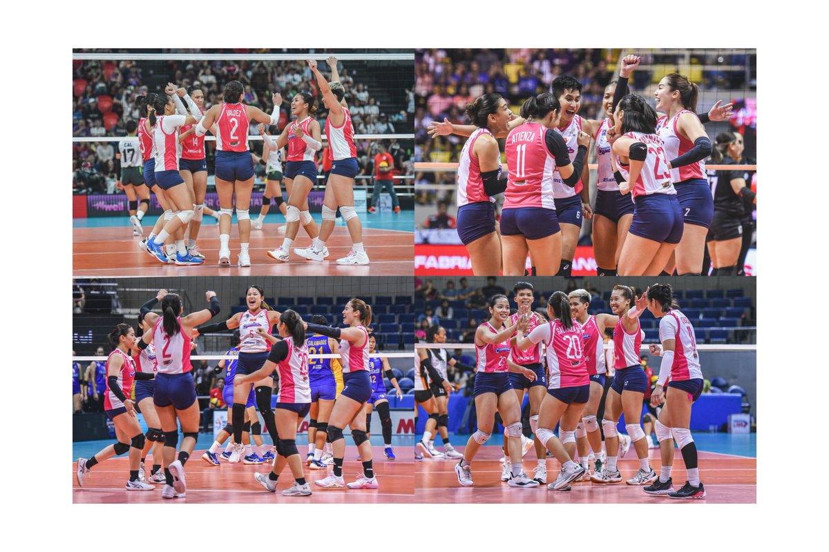 GAME DAY!

Hoping for an excellent ball distribution, good floor & net defense, offense, less errors, good decision-making and an injury-free game later. No matter what the results are, we'll support you all the way. LFG CREAMLINE! 💗✊🏻

📸: PVL Media Bureau | #PVL2024