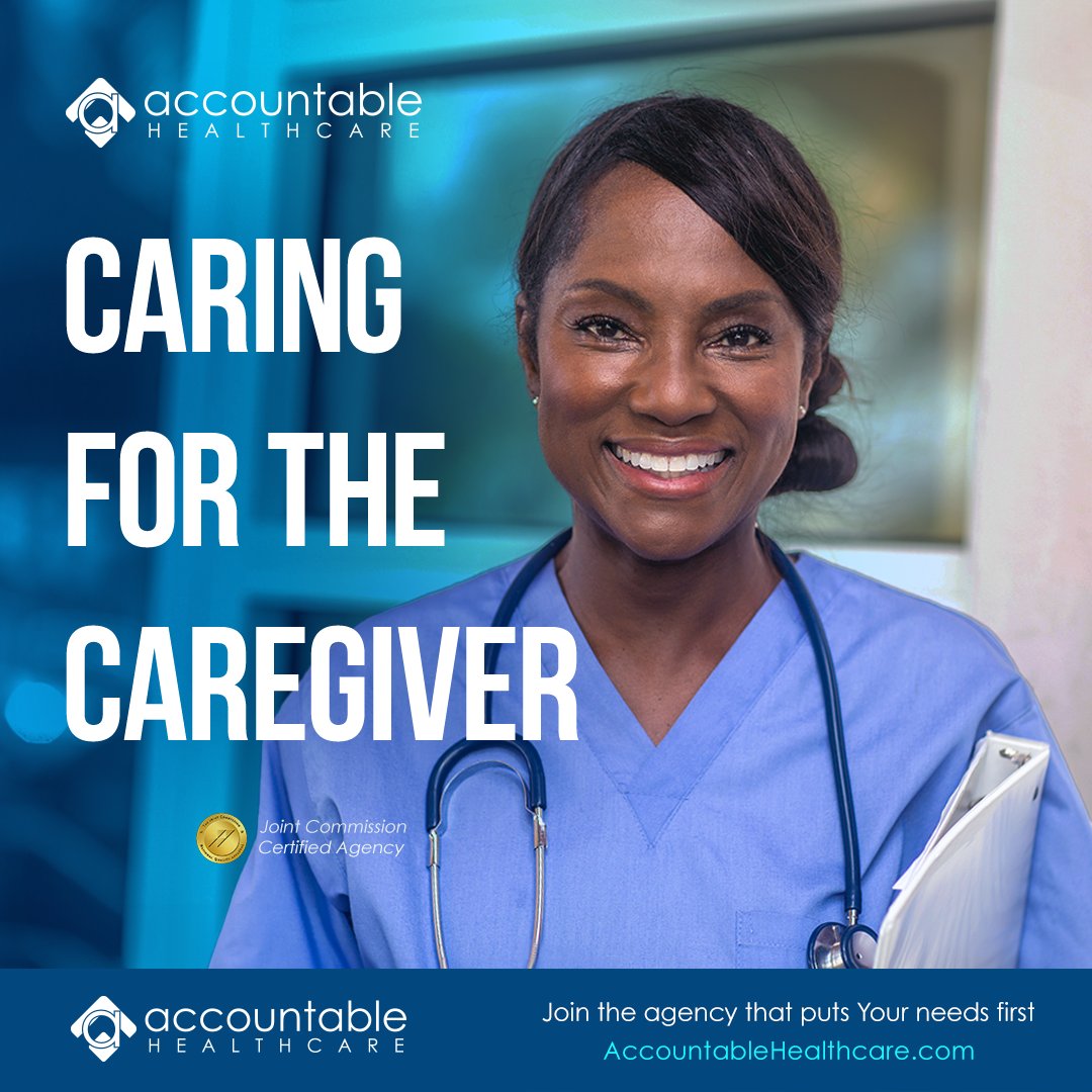 Caring for the Caregiver! Discover the Accountable Healthcare difference at hubs.li/Q02tfwfS0

#nurse #nursejobs #RN #registerednurse #nursingjob #TravelNurse #GypsyNurse #SurgicalTech #TeleNurse #MedSurg #LIVEAccountable #AccountableHealthcare #LPN