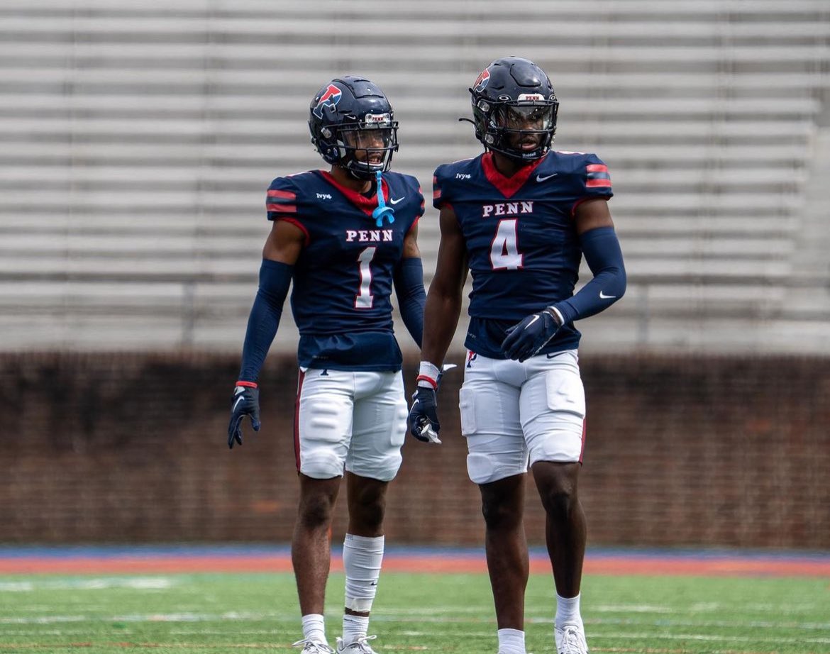 After a great conversation with @JordanSaivon I am blessed to say I have received a D1 offer to The University of Pennsylvania! @PennFB @CamDuke11 @EdgewaterFB @JohnGarcia_Jr @SWiltfong247 @adamgorney @MohrRecruiting @EdgewaterFB @CoachMarkDuke @CamDuke11 @On3sports