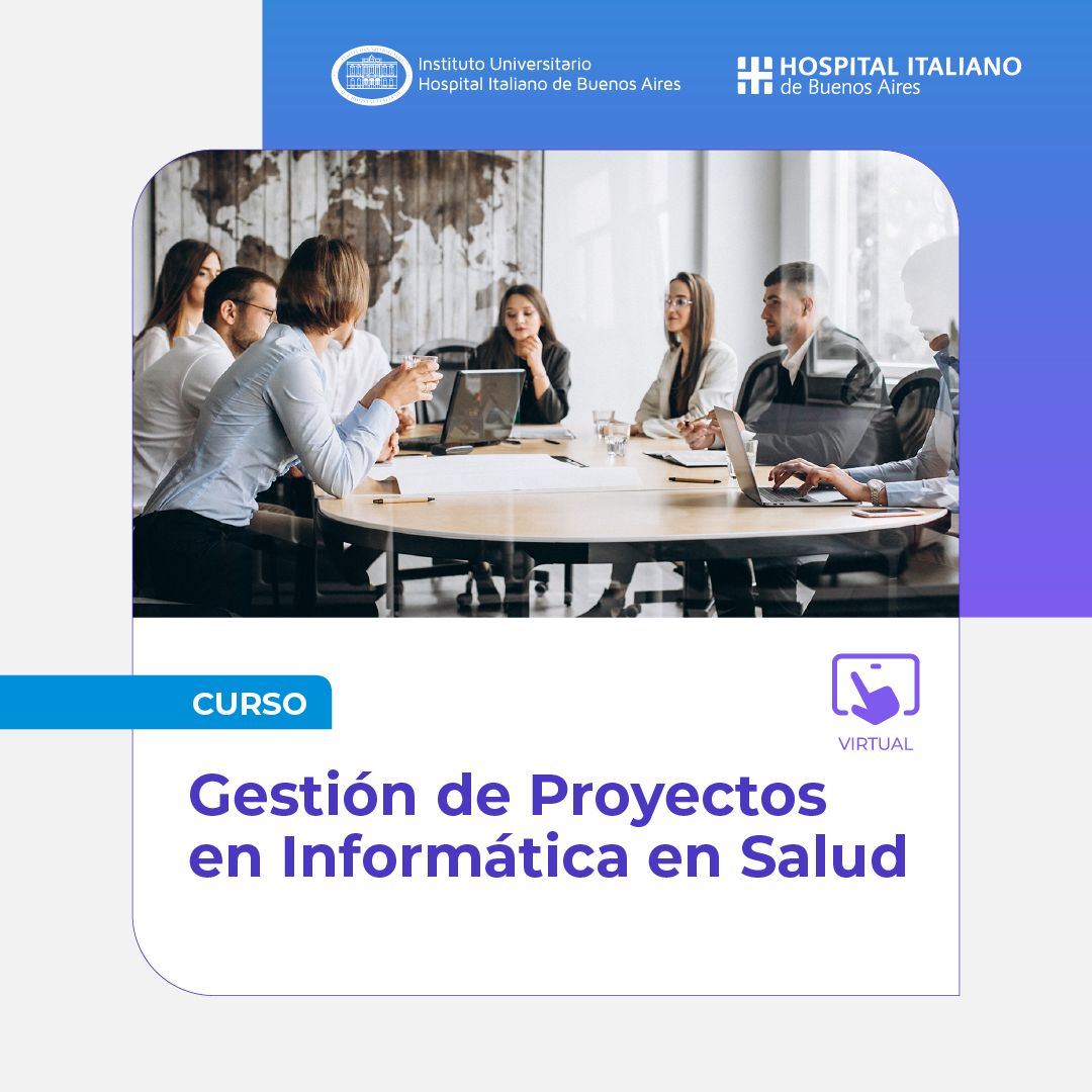 🖋️ Curso: “Gestión de proyectos en Informática en Salud” 🥼 Un curso para profesionales de la salud interesados en obtener conocimientos y herramientas para dirigir proyectos hacia los resultados deseados. 🔗 Para más información ingresá al link 👉 tinyurl.com/26amwfnh