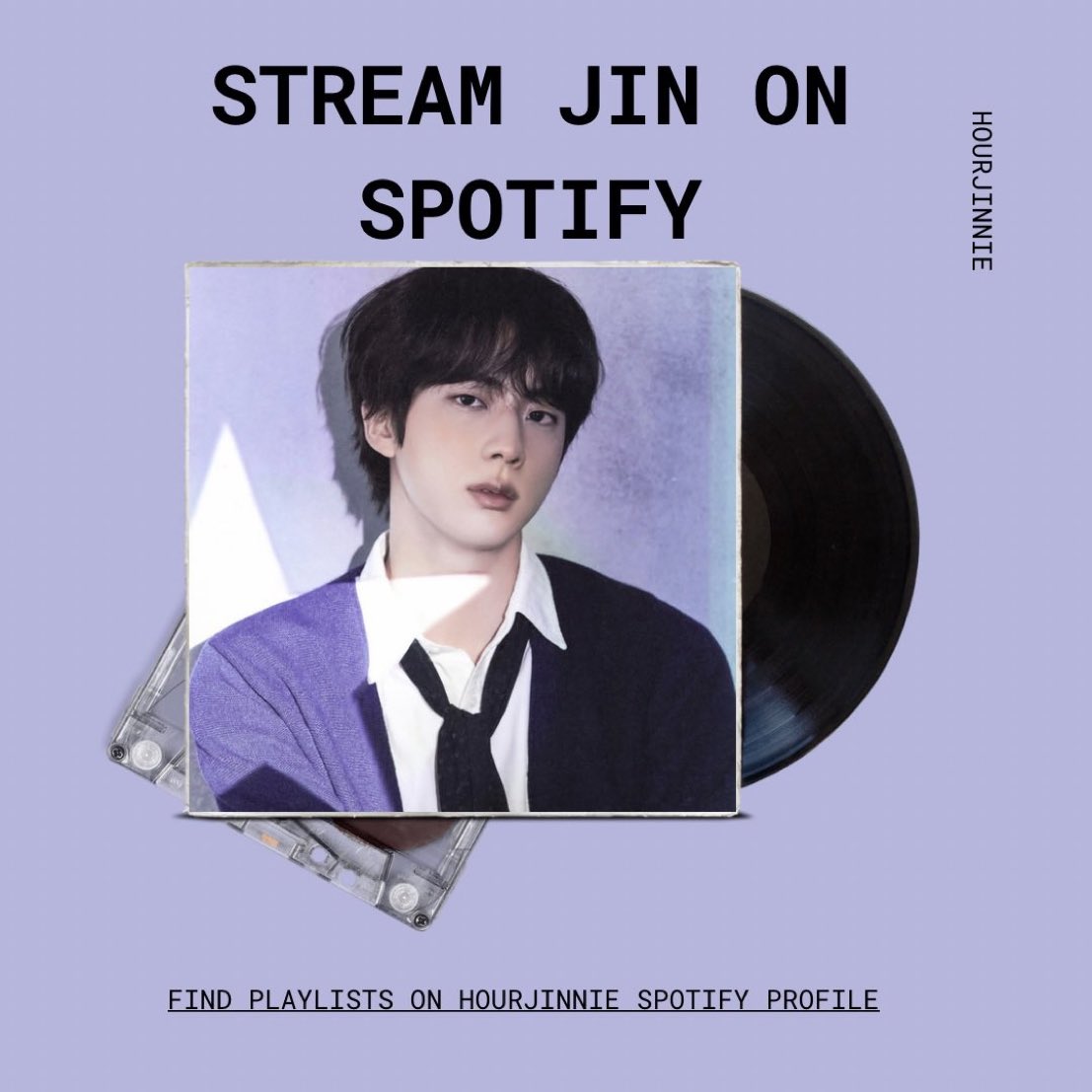 [STREAMING: SPOTIFY] Checking in: who is streaming #JinTo1B ? - stream every song under his Spotify profile • TASK • Leave a screenshot from Spotify streaming below 👇🏼 Goal: 50 SS before 11:59 PM KST • open.spotify.com/playlist/6yfOd…