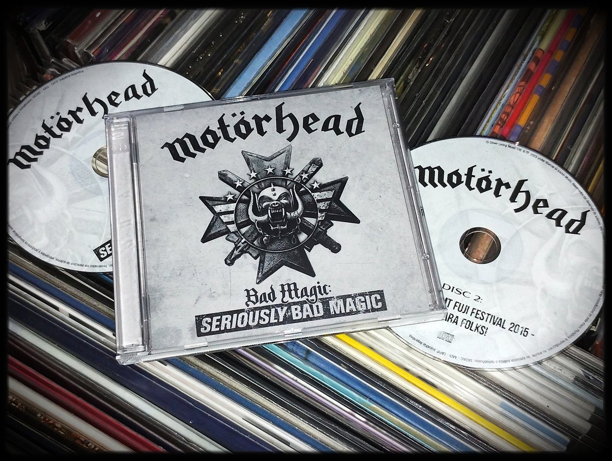 @myMotorhead #NowPlaying #Motörhead Bad Magic: SERIOUSLY BAD MAGIC #CD #Music #CdCollection #CdCollector #RecordCollection #RecordCollector #CdJunkie #CdCommunity