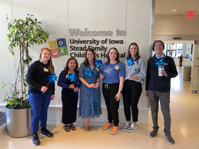 Our staff proudly wears blue in support of Child Abuse Prevention Month.💙 Join us in spreading awareness, and read these tips for talking to your child about abuse: spr.ly/6017by1zJ