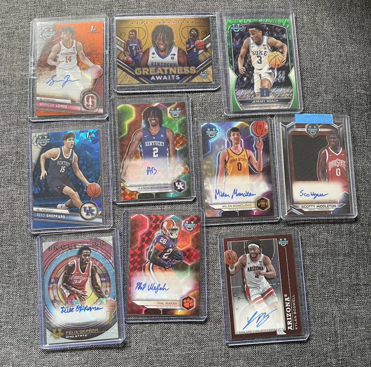 BowmanUstacks's tweet photo. Who wants to hop into this hit draft only $12 shipping included!
 4 spots down 6 to go🔥 https://t.co/rKJIzAuPF6