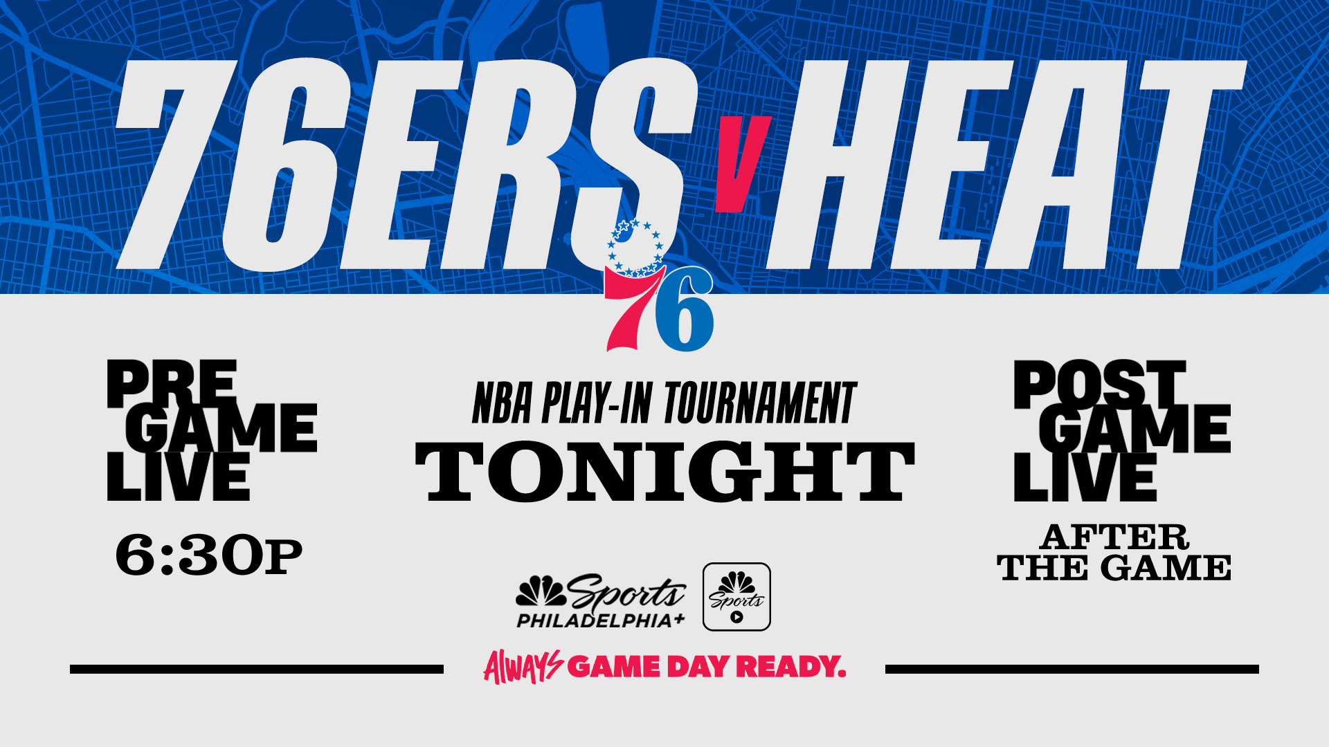 NBC Sports Philadelphia on X The Sixers control their own destiny looking to take care of the Heat in tonight s NBA Play In Tournament. Tune in right now for Sixers Pregame Live on NBC