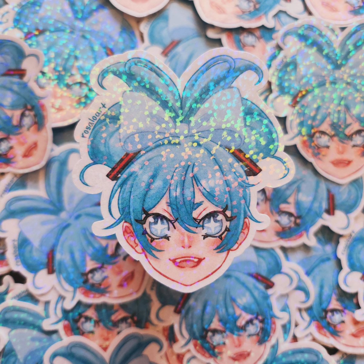 Anyone going to Miku Expo today?🥺
I'll be Giving out these stickers out today!! 
#mikuexpo2024 #MIKUEXPO #miku #mikufanart #fanart #stickers #mikuexpola