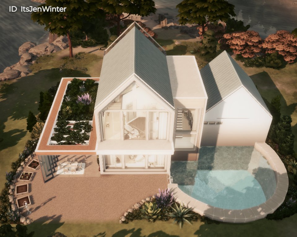 JenWinterSims's tweet photo. Felicity Pool Villa (no cc)
Pack use: Growing Together EP, Backyard SP, Blooming Rooms Kits
🏠 40x30
🛏 3 🚽 3
Gallery ID ▶️ ItsJenWinter
.
#TheSims #TheSims4 #ShowUsYourBuilds #TheSimsThailand #ItsJenWinter https://t.co/atCqOfMPIf