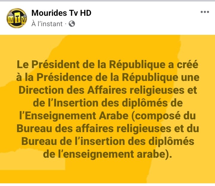 Mourides Tv HD tweet media