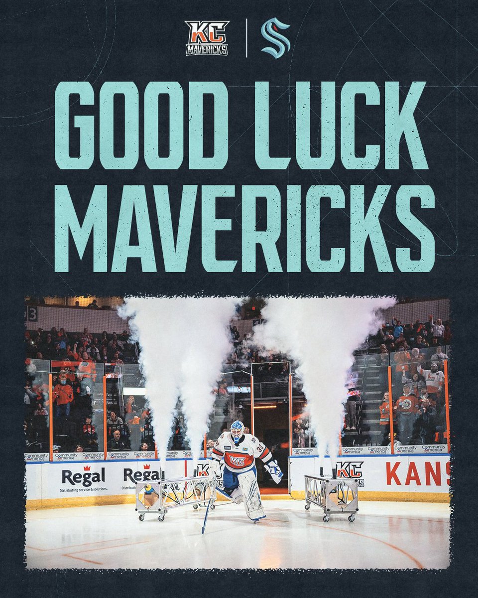 LET'S GOOOOOOO, @kc_mavericks!!! Good luck in the @ECHL playoffs! 🏆