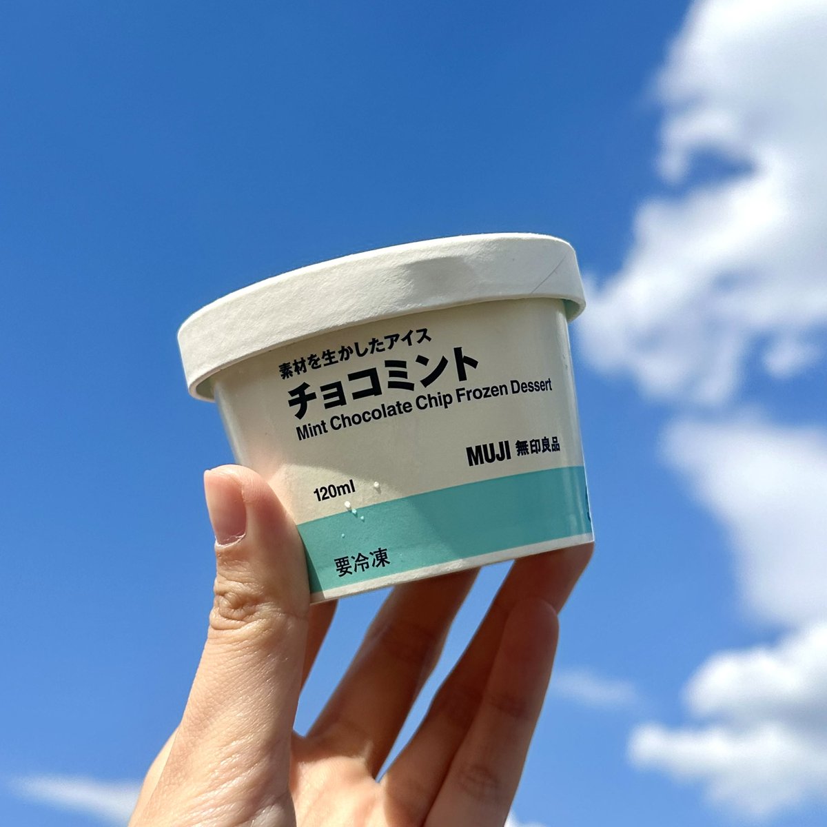 choco_mintk_'s tweet image. 【朗報】無印良品からチョコミントが出るぞ！先行販売は20日(土)かららしい #チョコミント