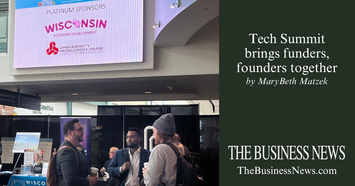 Last month, emerging companies from across the state received the opportunity of a lifetime at the Wisconsin Tech Summit held at Lambeau Field. These businesses received 20 minutes to present their idea to a series of potential investors to seek funding. thebusinessnews.com/article/tech-s…