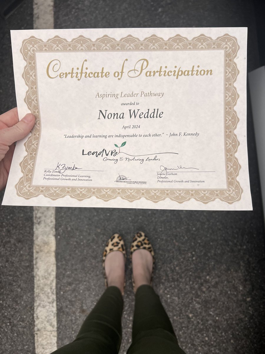 NBWeddle's tweet image. tonight concluded the Aspiring Leaders cohort for VBCPS. so thankful for the opportunity to learn from @2Leadis2Serve and @JaneneG as well as countless others this year! #LeadVB