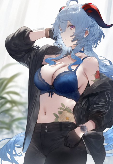 Yakuza Ganyu #原神 #GenshinImpact 