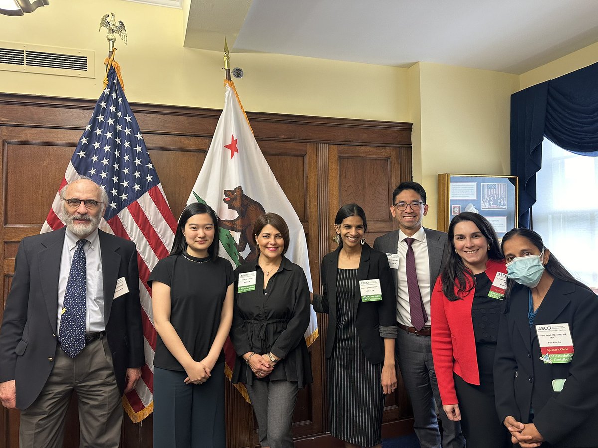 Had a great meeting with Crystal Sung, legislative aide for @SpeakerPelosi, discussing issues that directly affect San Franciscans with #cancer & people all over #California and the US We urge Congress to: ➡️ end drug shortages ➡️ support cancer research ➡️ protect access to