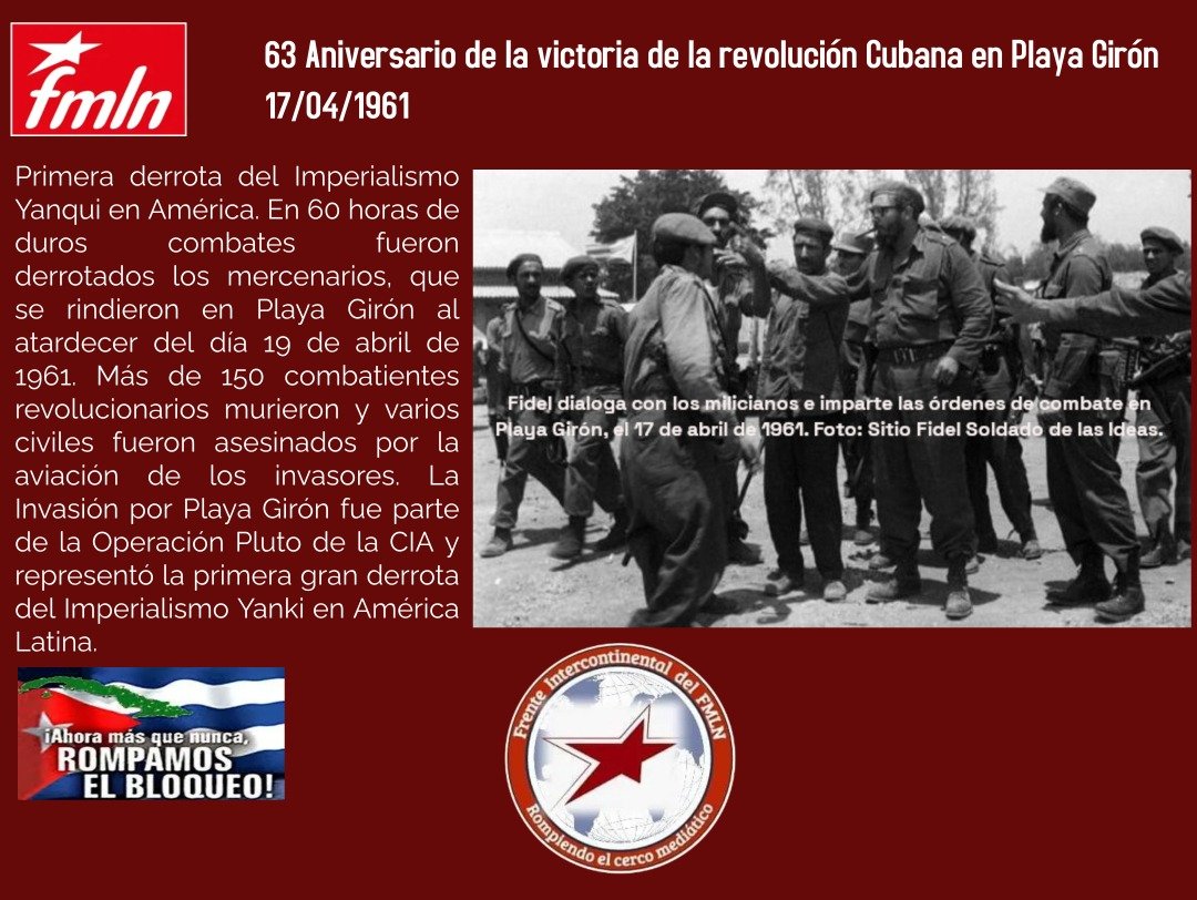 #FrenteInterContinentaldelFMLN 
#CaminemosJuntos
#FMLN