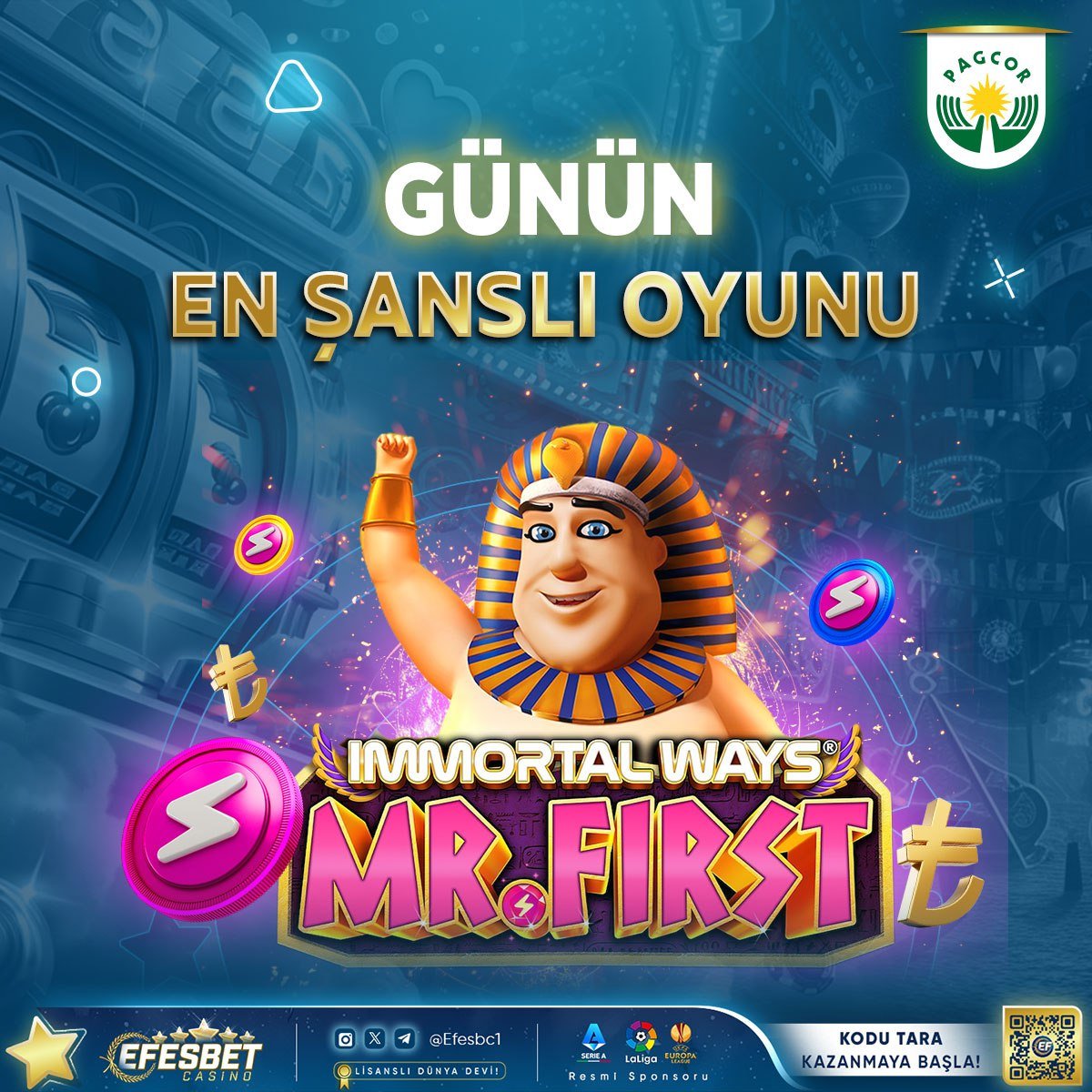 efesbc1's tweet image. 🎰 EfesBetCasino'da günün oyunu IMMORTAL WAYS MR.FIRST!

💲 Şansınızı deneyin ve büyük kazançlar elde edin. #RubyPlay

Telegram 👉 t.me/efesbc1
#EfesBetCasino Giriş👉 hizligiris.live/efesbetcasino