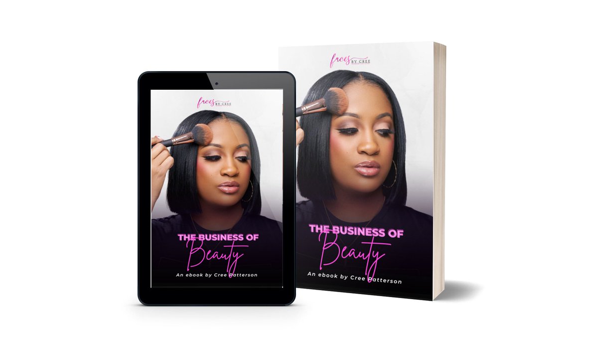 Excited to announce my 2nd ebook will be dropping soon….I’ll be dropping GEMS on how to build and keep clientele, how to create contracts, brand identity and MORE! This is for all beauty industries not just MUAs.