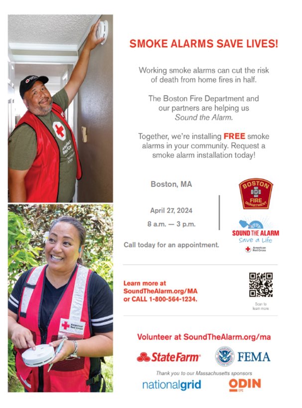 Help save someone’s life by joining us to install smoke alarms.