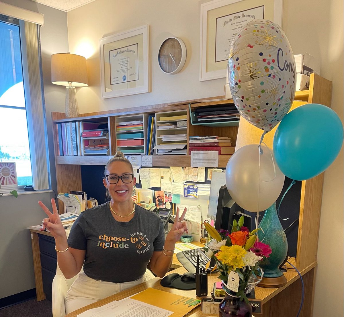 Ms. Connor, our AP of Curriculum, was nominated as Assistant Principal of the Year! She does an amazing job and we are so very fortunate to have her on our Terrier team.